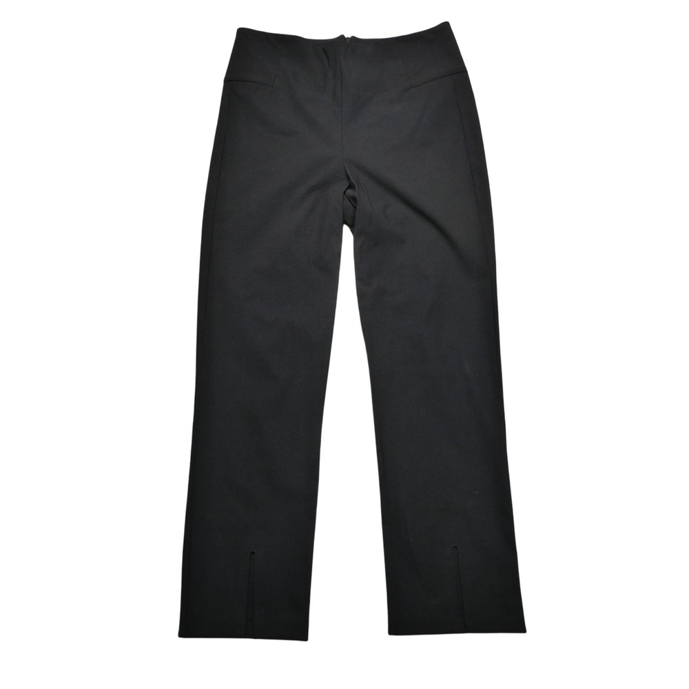 Athleta Pants Womens 10 Black Ankle Slim Stretch Zip‎ Waist Travel Office
